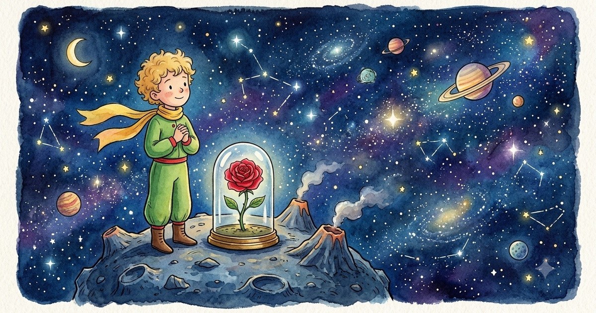 El Principito y el amor: por qué el tiempo dedicado hace especial a una rosa