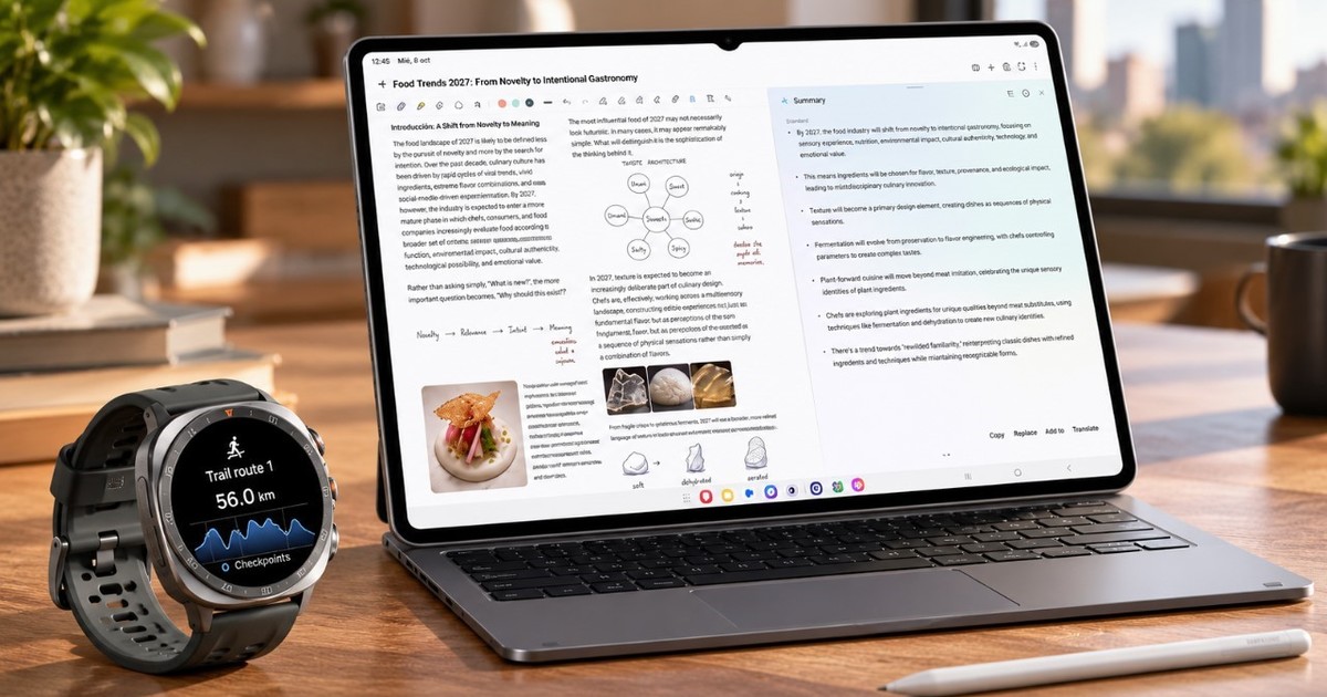 Samsung apuesta a la prueba sin riesgo: 60 días para devolver tablets y relojes de alta gama