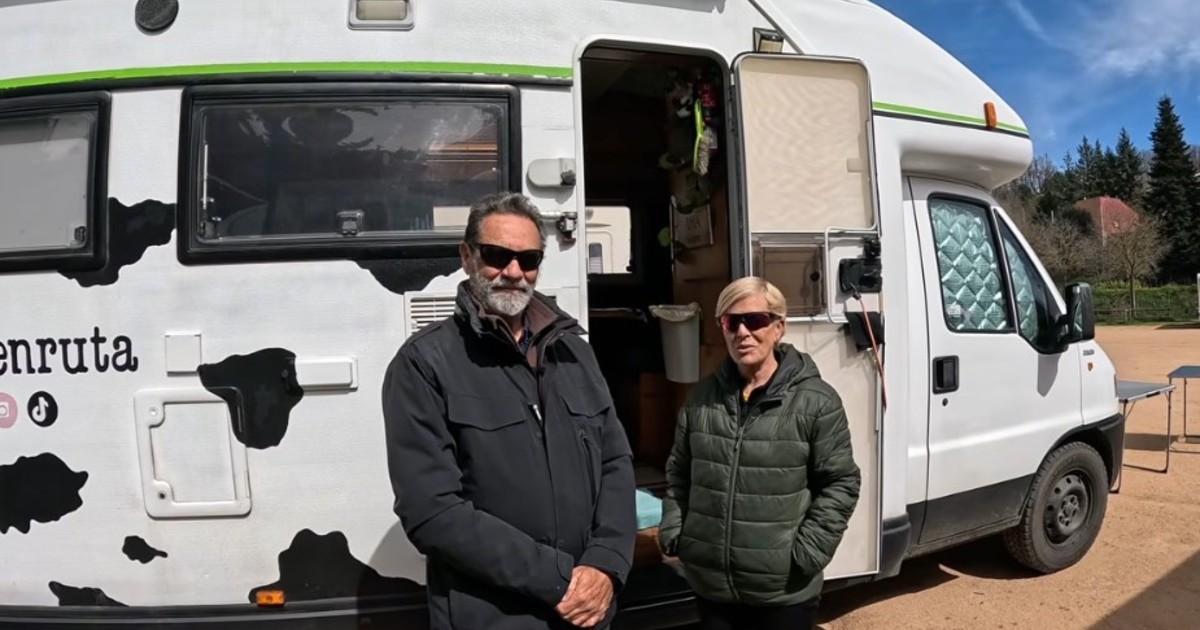 Jubilados argentinos viven en autocaravana y recorren Europa: “La vida es una sola”