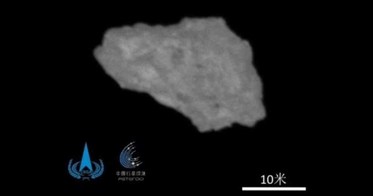 La sonda china Tianwen-2 capta la primera imagen de la miniluna Kamoʻoalewa