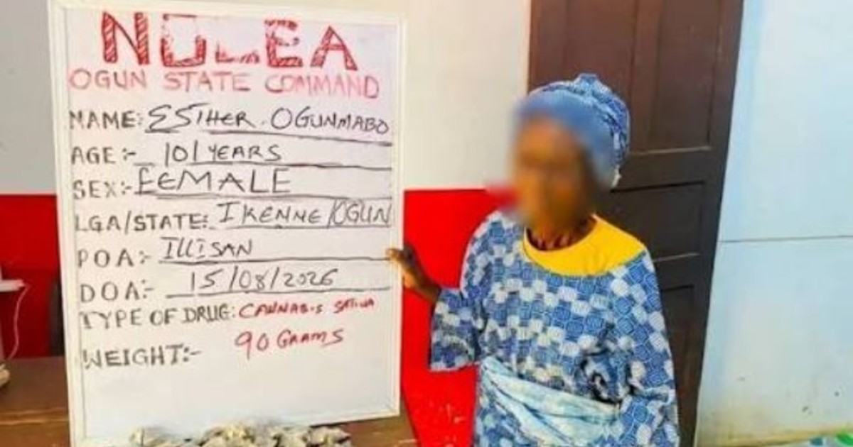 Bisabuela de 101 años detenida por vender marihuana tras perder su almacén en un incendio