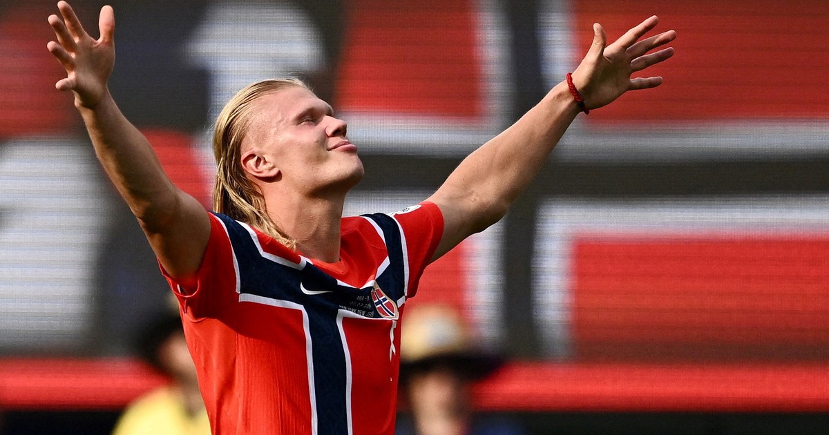 Haaland aplasta a Brasil con un doblete y mete a Noruega en cuartos