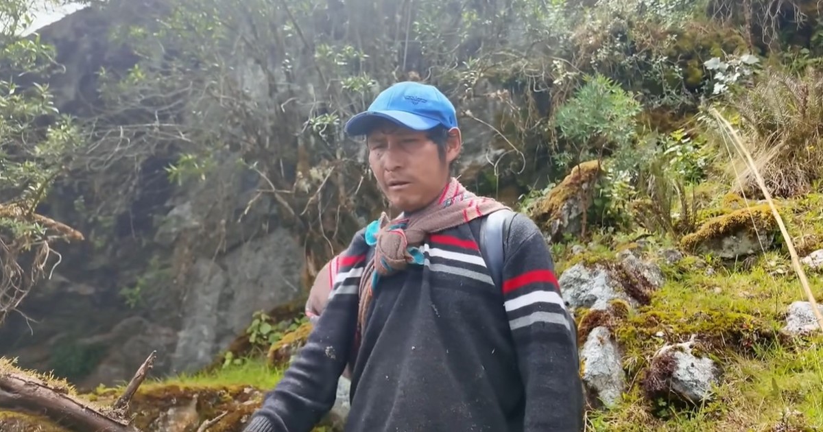Narciso Cóndor, el pastor que desafía los Andes y encuentra refugio en una cueva