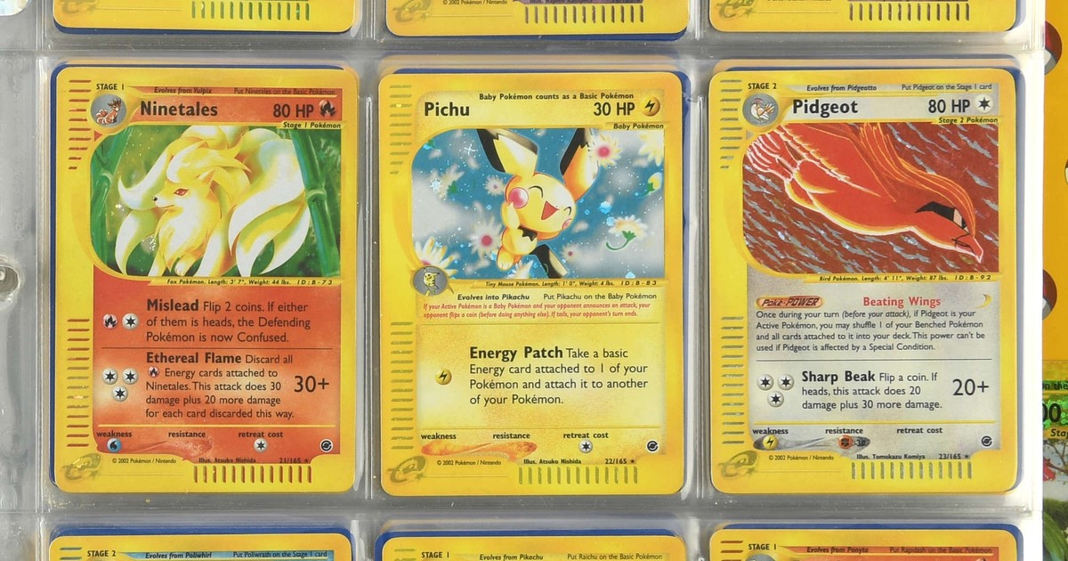 Un jubilado británico convirtió 300 libras en 1,56 millones gracias a sus cartas Pokémon