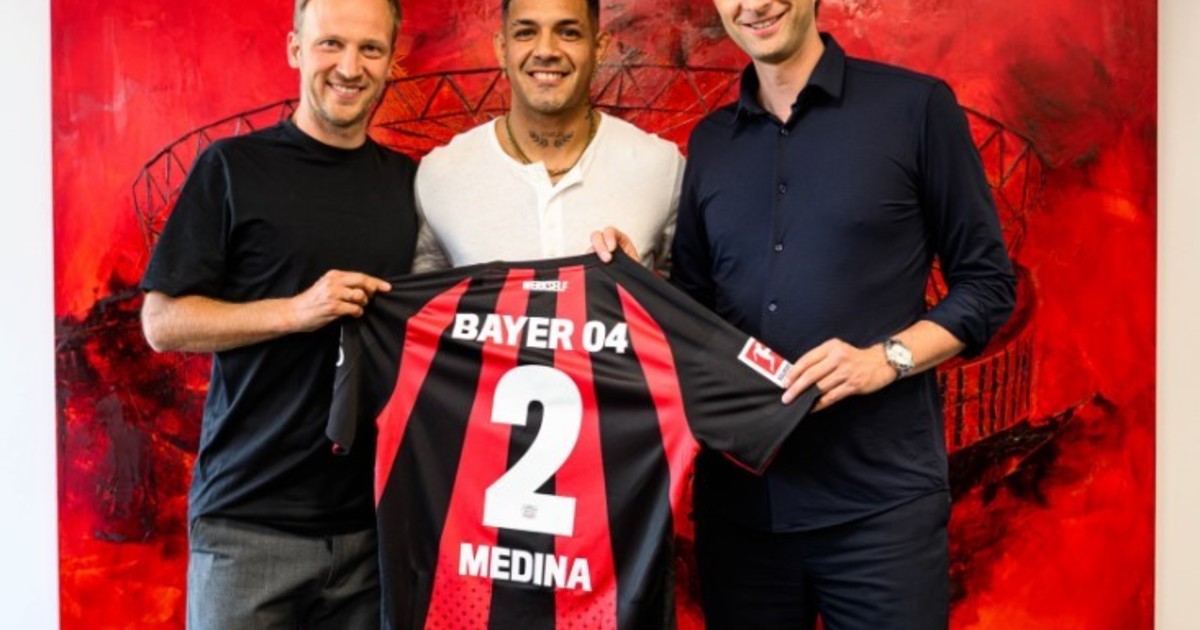 Facundo Medina, nuevo refuerzo del Bayer Leverkusen: "Llego a un club enorme"