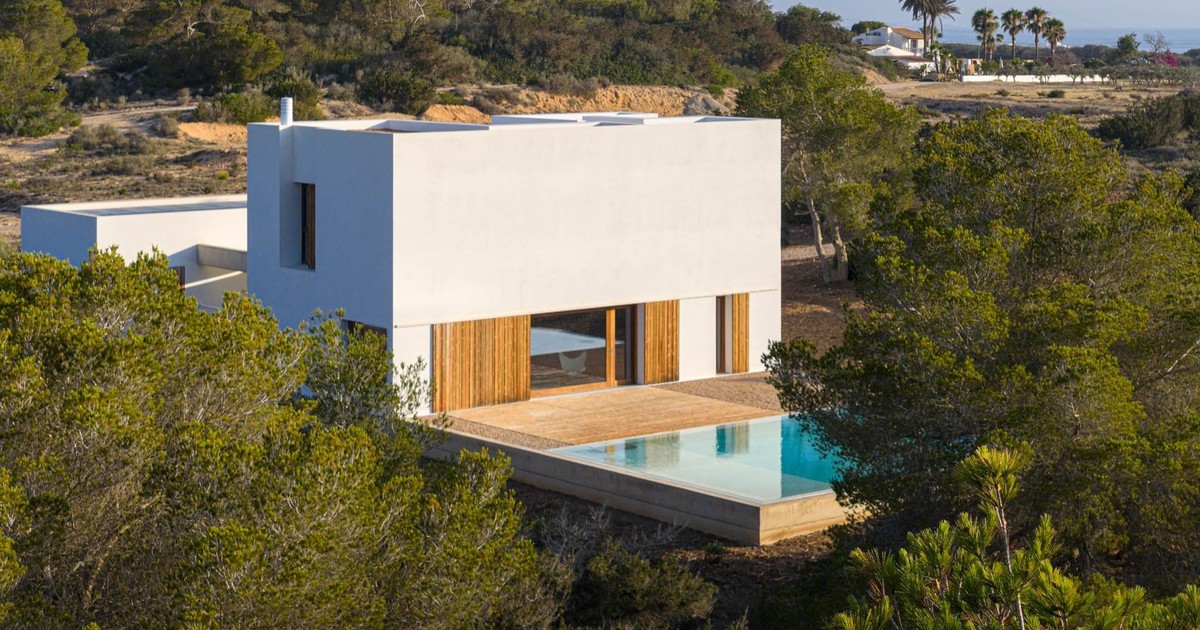 Arquitectos isleños diseñan la vivienda más moderna de Formentera con energía sostenible