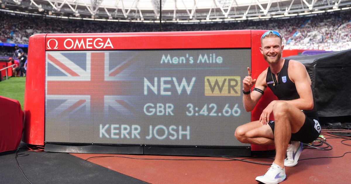 Josh Kerr rompe un récord de 27 años en la Diamond League de Londres