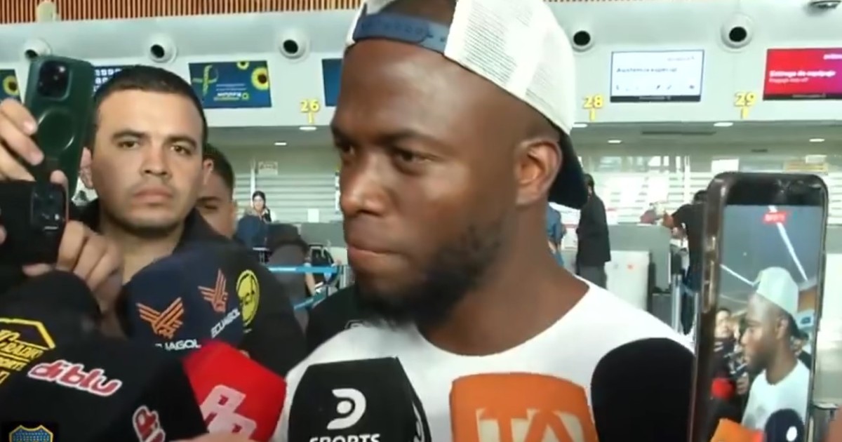 Enner Valencia: 'Voy a dar todo de mí para lograr campeonatos' en Boca