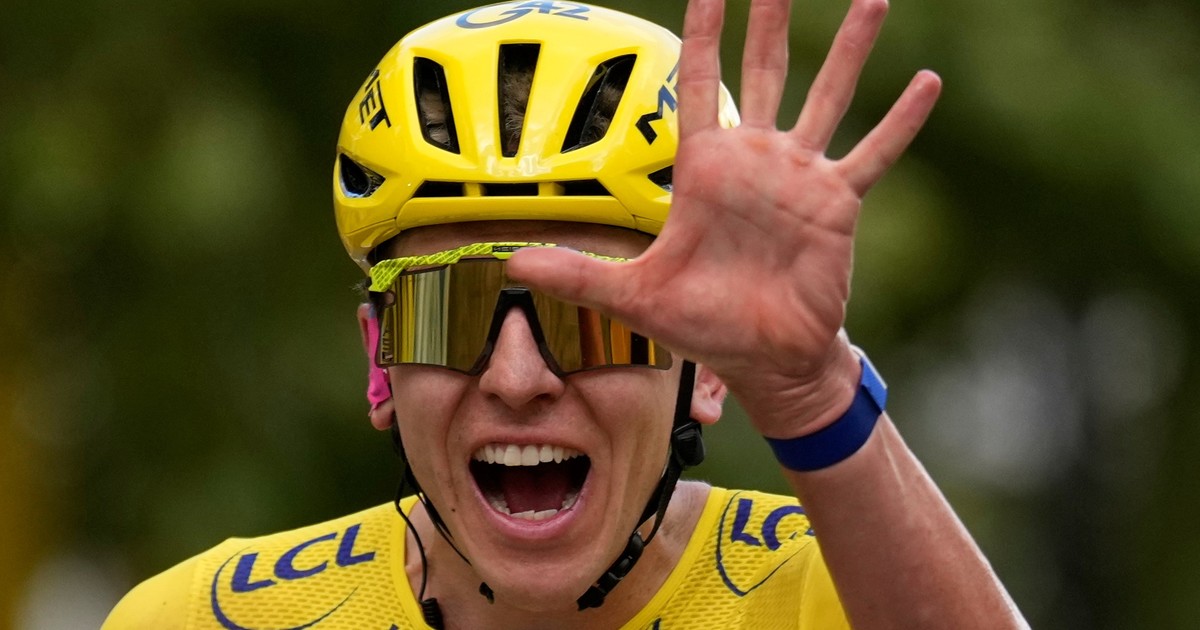 Pogacar, el ciclista sonriente que ya es leyenda del Tour