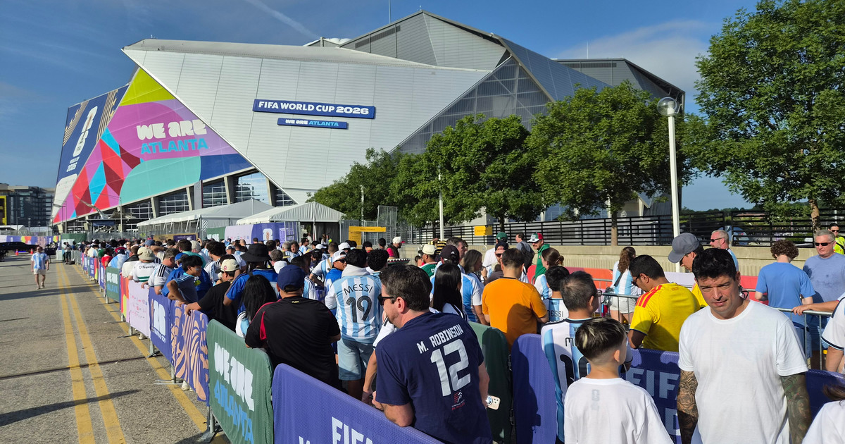 Argentina copó Atlanta: la caravana de hinchas que hizo vibrar las calles