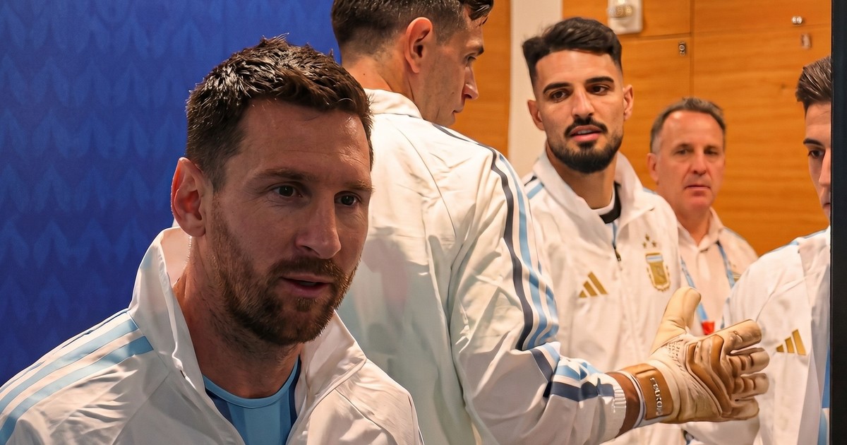Messi y Dibu Martínez: las arengas que marcaron la final ante España