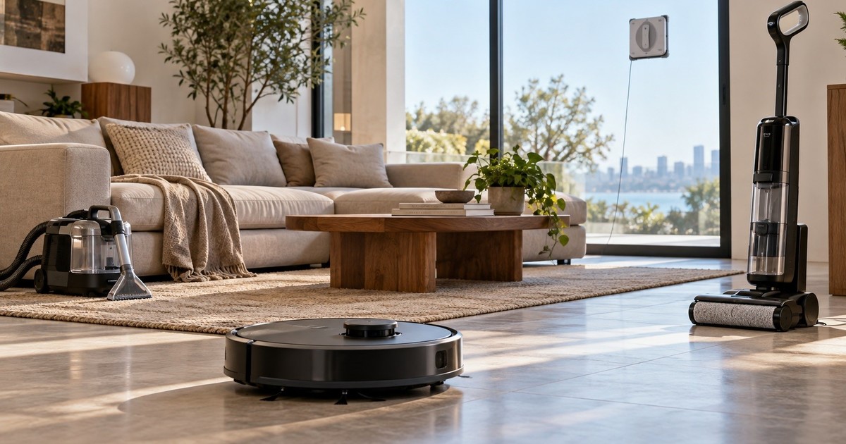 La revolución de los electrodomésticos: robots que limpian todo y te devuelven el tiempo