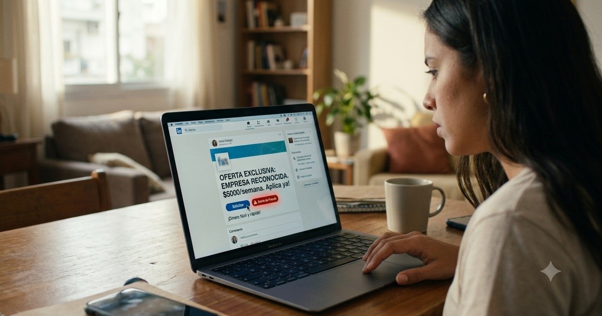 Ojo con la oferta laboral tentadora: cómo operan las nuevas estafas para vaciar tu cuenta