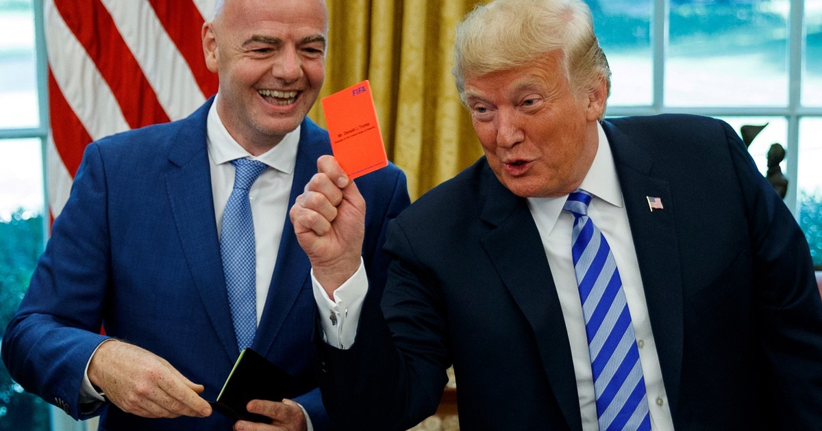 Infantino defendió la autonomía de FIFA en el caso Balogun y confirmó el llamado de Trump