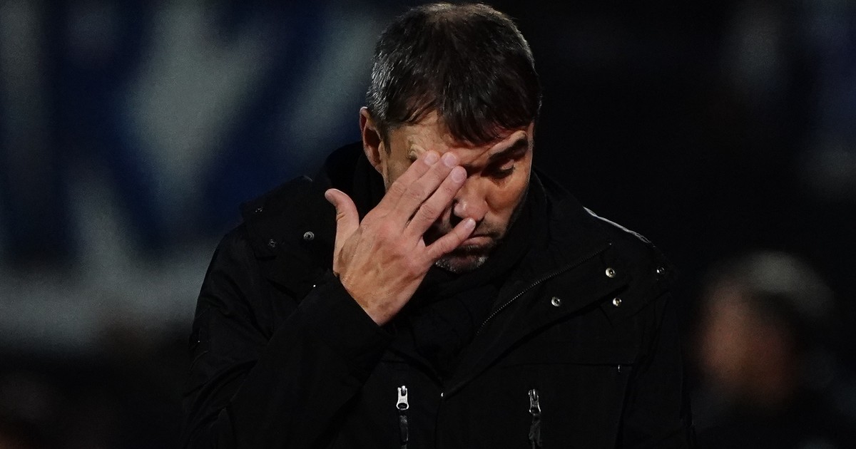 Coudet, al límite en River: "No es que me ponga una pistola en la cabeza, pero no hay margen"