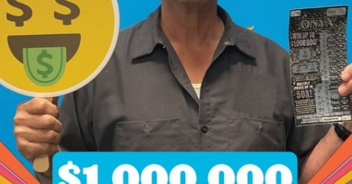 Ganó un millón de dólares con un billete de lotería de 5 dólares un día antes de su cumpleaños