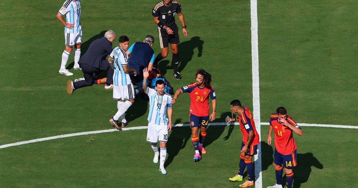 El gesto de Cucurella que Messi vio y pudo costarle la roja