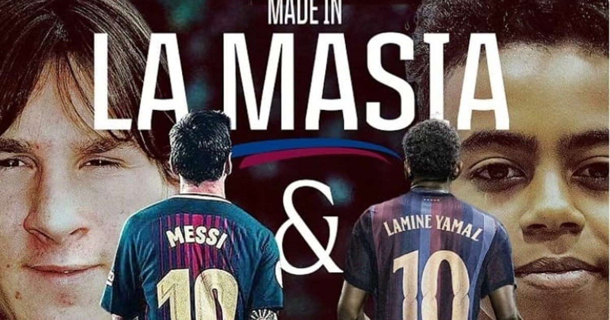 La Masía une a Messi y Lamine Yamal: el video de Barcelona que emociona antes de la final del Mundial
