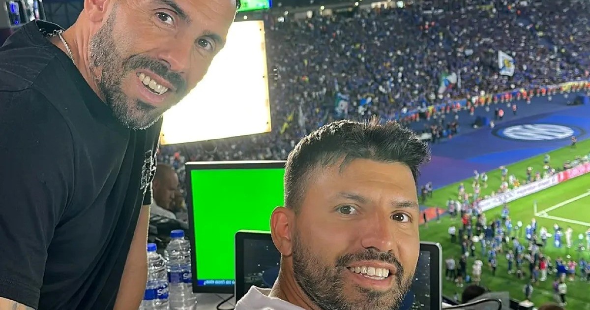 Tevez y Agüero revivieron la épica remontada argentina desde el estudio de ESPN