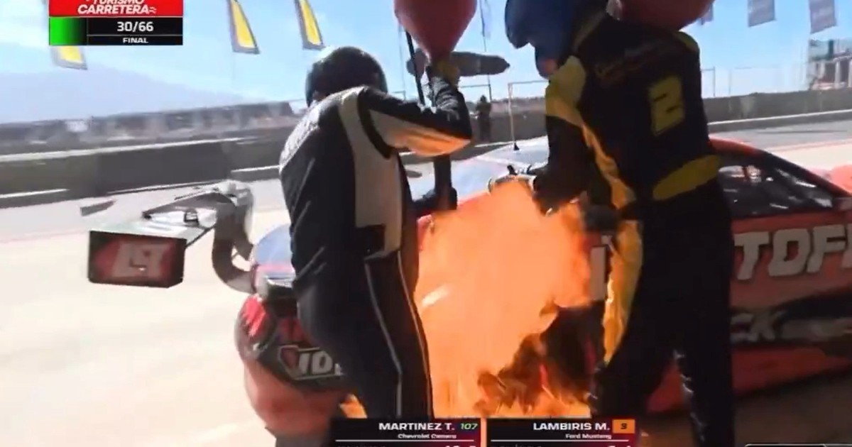Incendio en plena recarga: el susto de Mauricio Lambiris en el Desafío de las Estrellas
