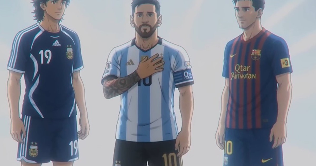 Morphic: la IA que convierte a Messi y Mbappé en personajes de anime
