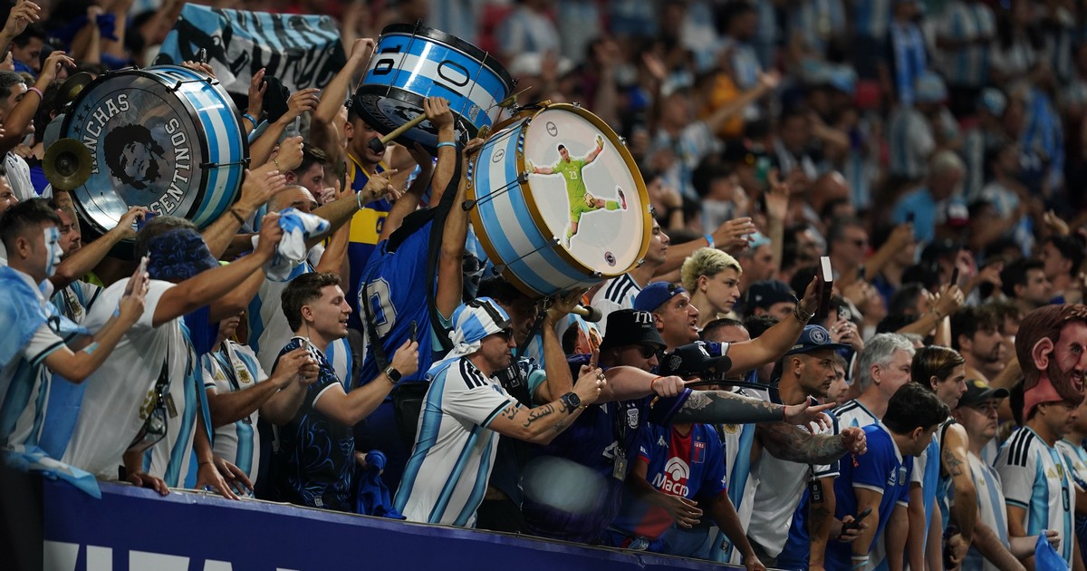 La marea albiceleste inundó Atlanta: hinchas argentinos coparon las calles rumbo al estadio