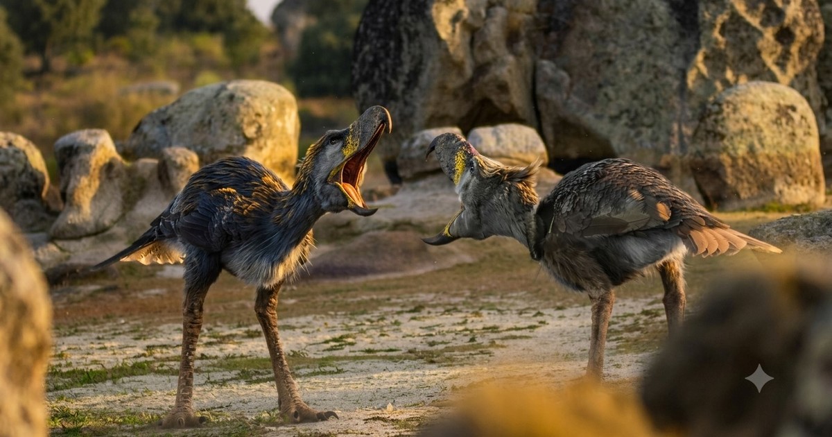 Un fósil de 25.000 años reescribe la historia de las aves del terror: pudieron convivir con los primeros humanos en Sudamérica