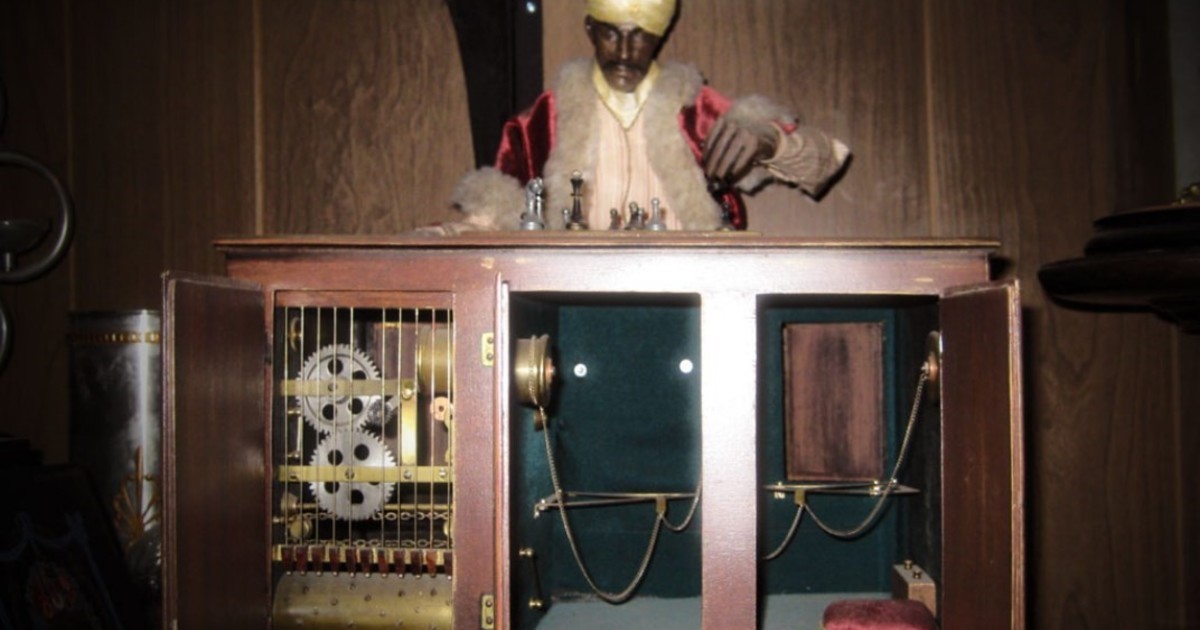 El Ajedrecista Turco: el primer robot que venció a Napoleón y Franklin