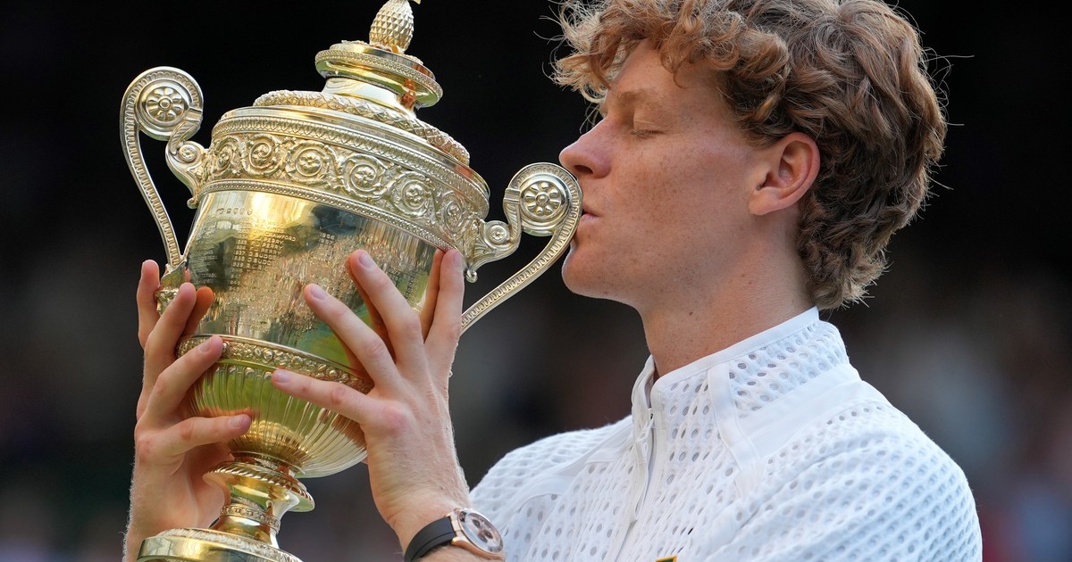 Sinner reina en Wimbledon: defendió la corona con una final épica ante Zverev