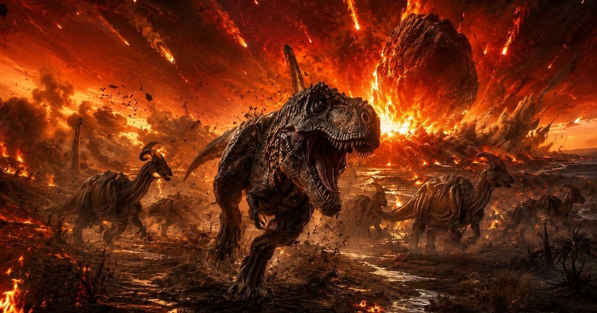 Nuevo estudio revela los violentos detalles de la extinción de los dinosaurios