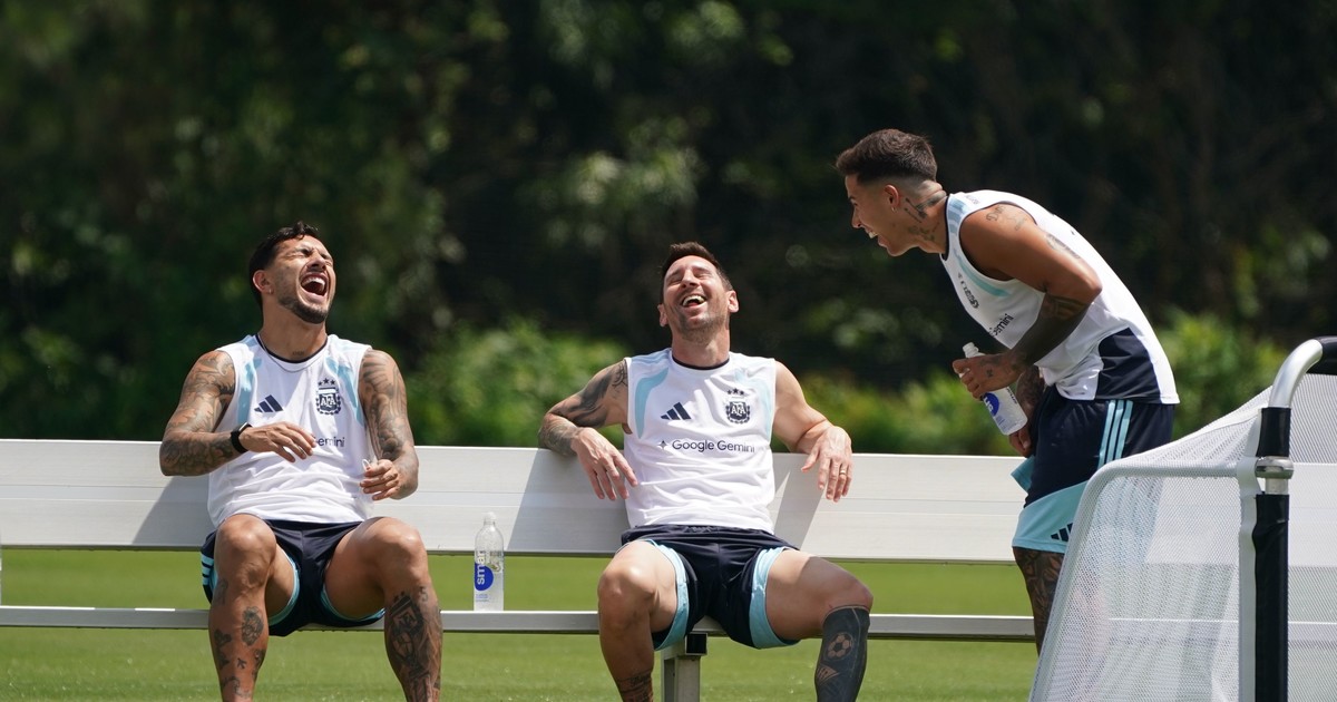 Argentina disfruta la clasificación: Messi sonríe en el entrenamiento y el equipo ya piensa en la final