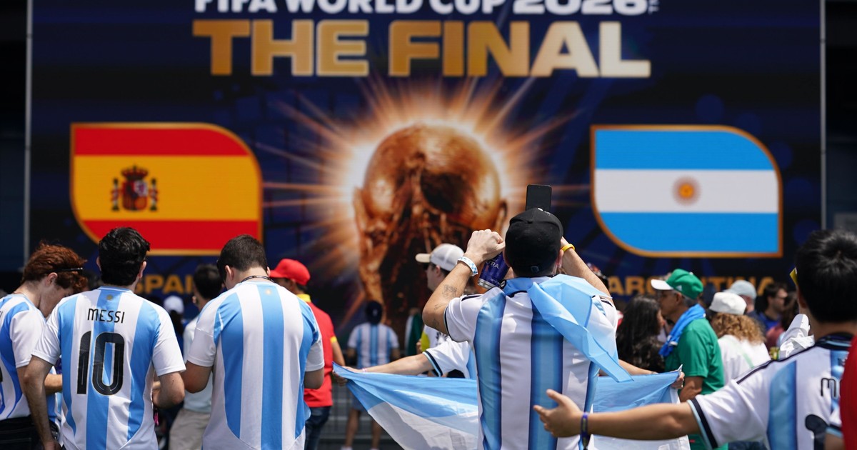 La Scaloneta y su legado: hinchas argentinos coparon la previa de la final