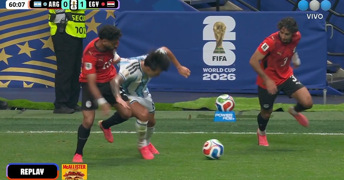 VAR salva a Argentina: gol anulado a Egipto cambia el partido