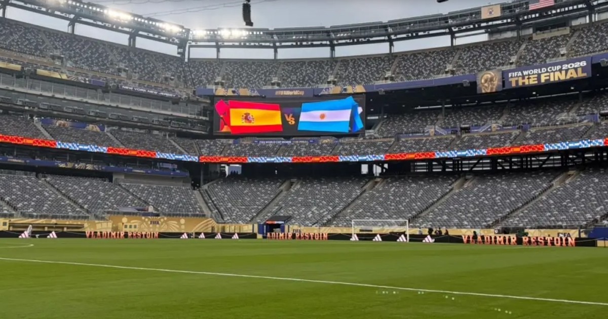 Nueva Jersey reclama a FIFA parte de la recaudación por venta de césped del Mundial 2026