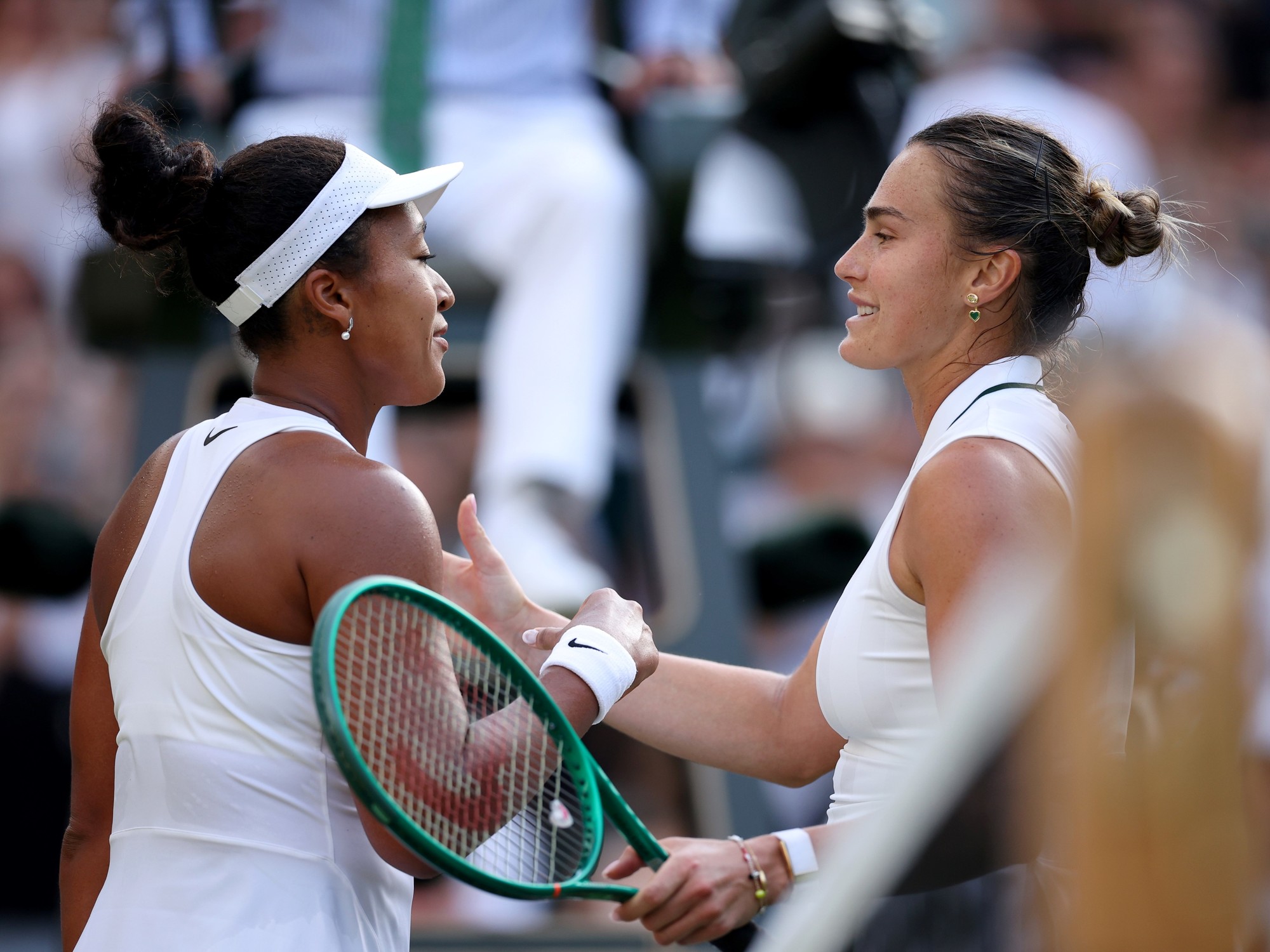 Naomi Osaka sorprende y elimina a Sabalenka en Wimbledon