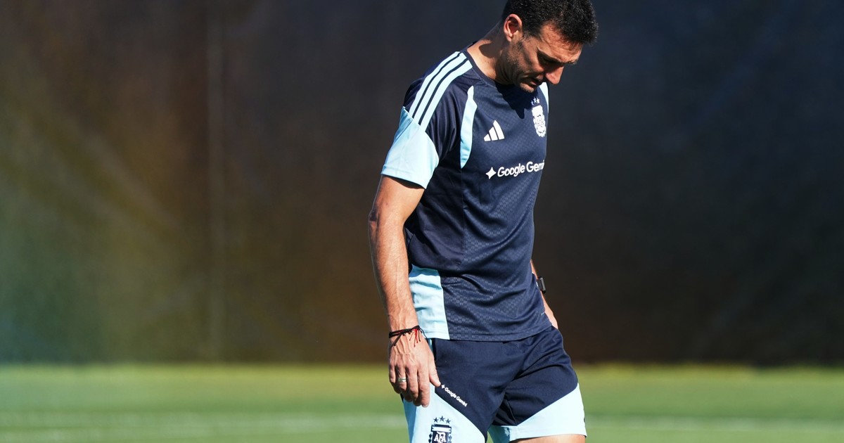 Scaloni evalúa repetir equipo ante Suiza, algo que casi nunca hace