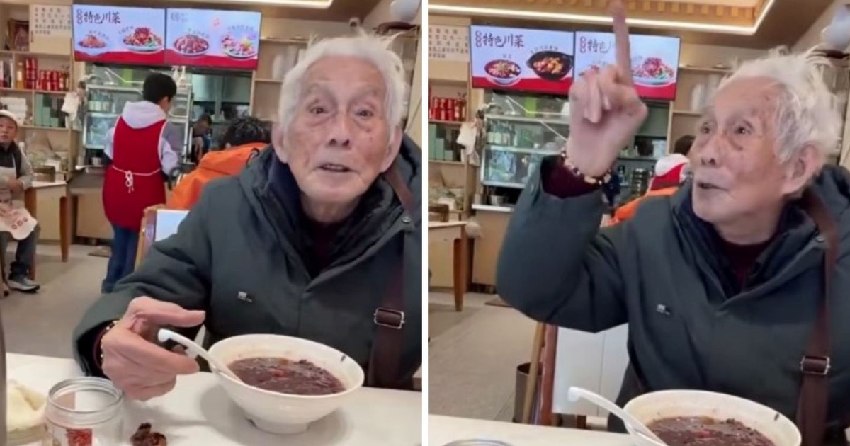 A los 96 años, lo rechazaron por edad y se lanzó solo a recorrer China