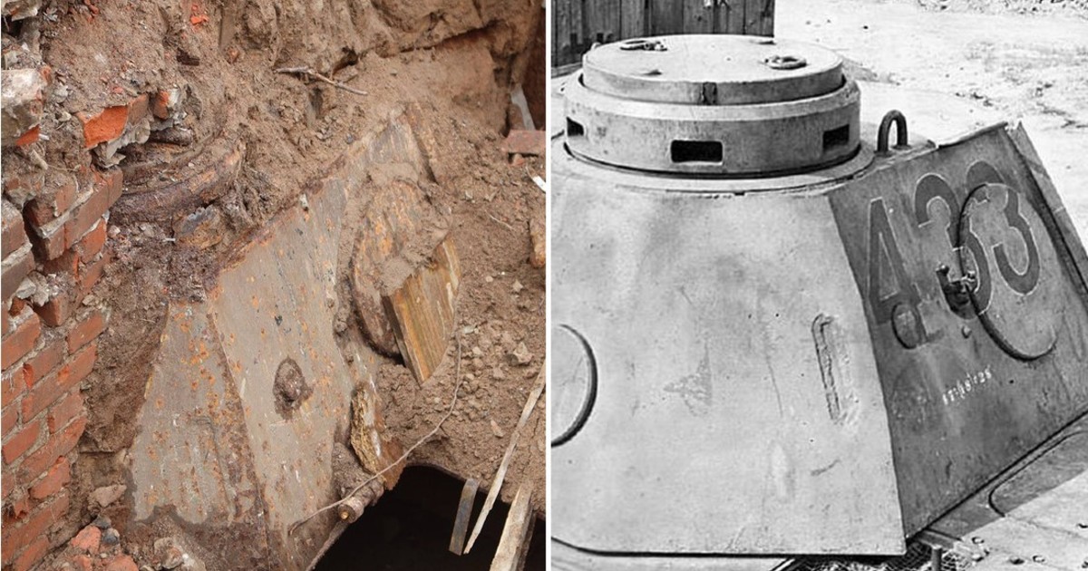 Hallazgo histórico: un tanque nazi Pantera apareció enterrado bajo una universidad