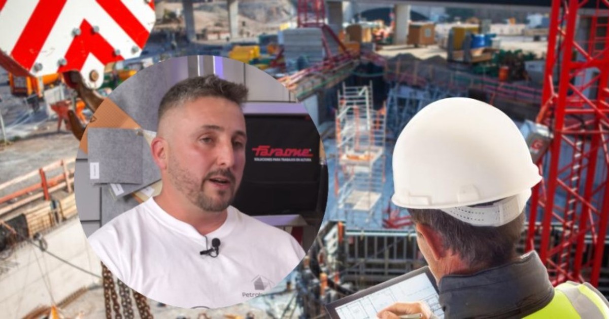 Cristian Lara, albañil: “Un profesional que entienda el trabajo y lo deje listo debería ganar 2.800 euros al mes”