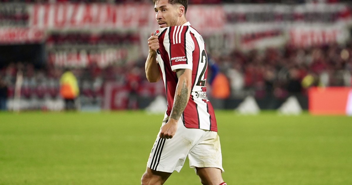 Cachete Montiel terminó con la sequía: gol de River tras 399 minutos