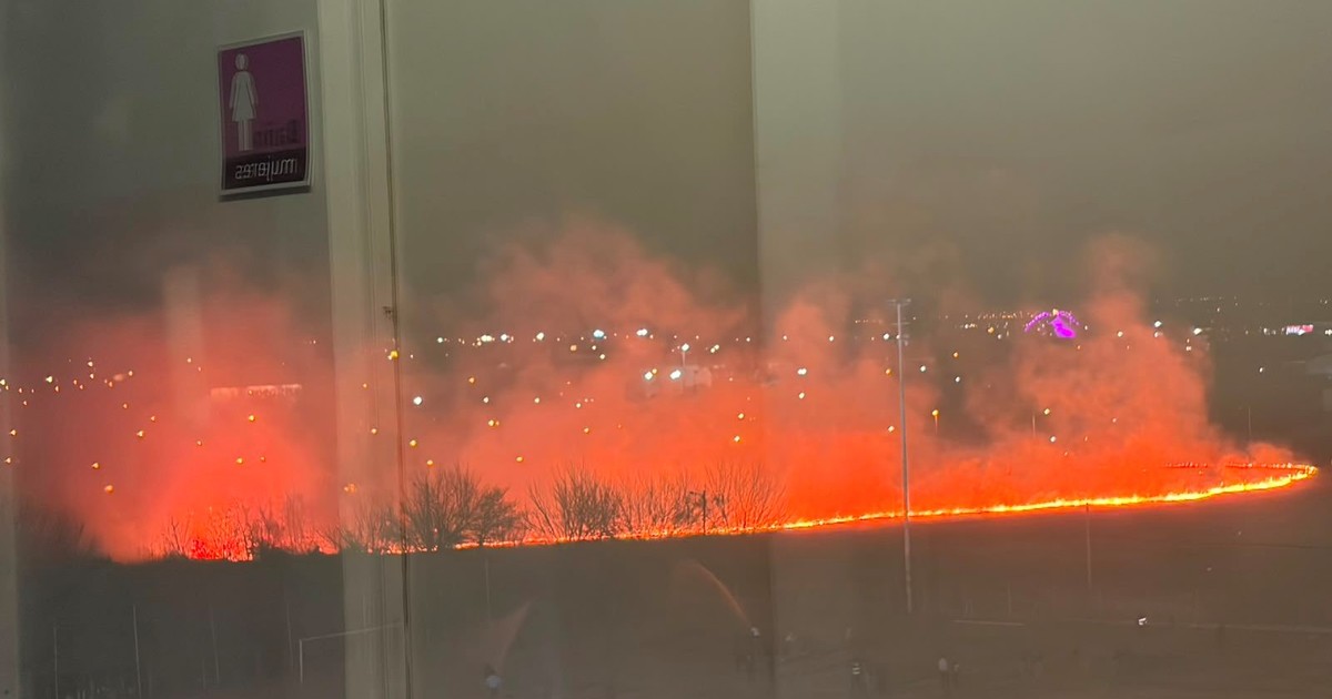 Preocupación por incendio cerca del estadio durante River vs Aldosivi en Salta