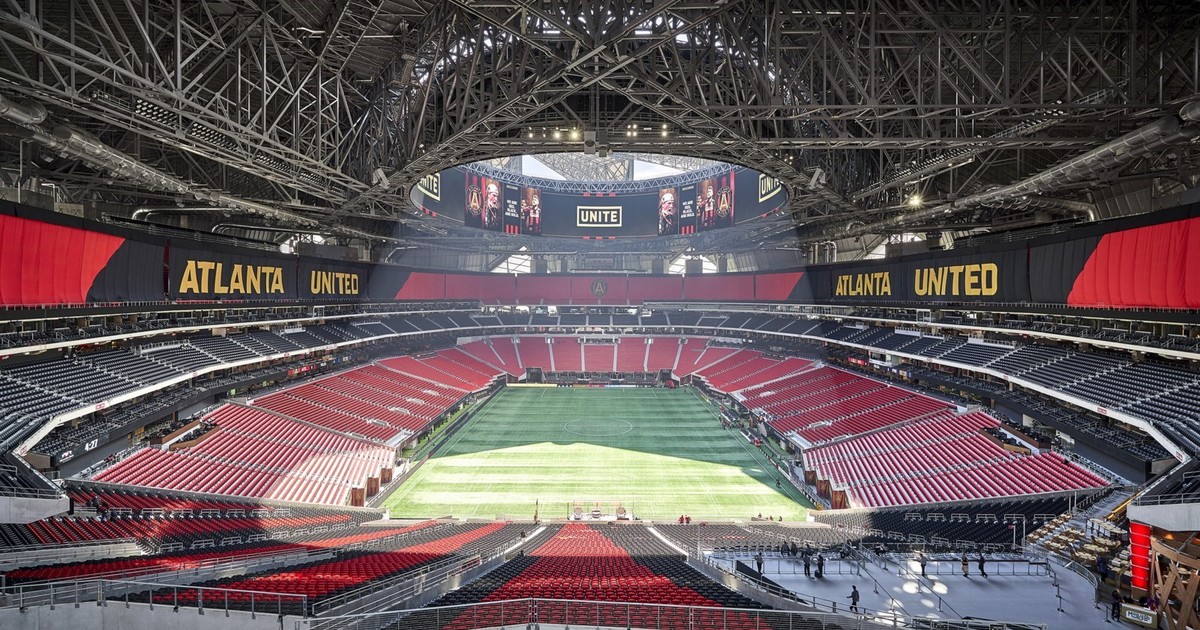 Mercedes-Benz Stadium: el coloso de Atlanta que albergará a Argentina e Inglaterra