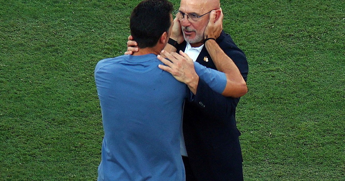Luis De la Fuente reveló su mensaje a Scaloni tras la final del Mundial