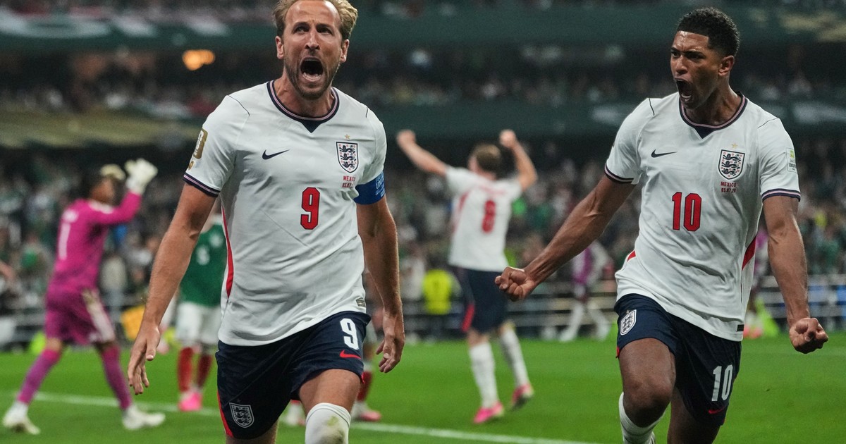 Inglaterra brilló en el Azteca: Bellingham y Kane, figuras del triunfo sobre México