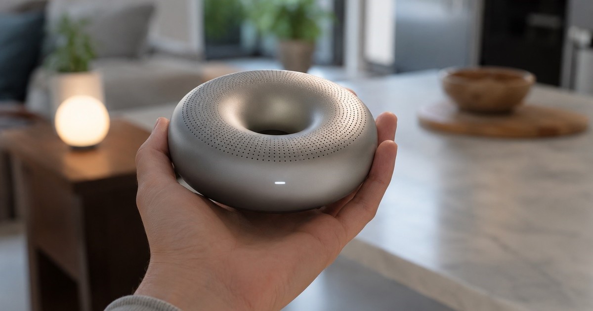 OpenAI prepara un parlante con forma de dona: sin pantalla, con cámaras y movimiento propio