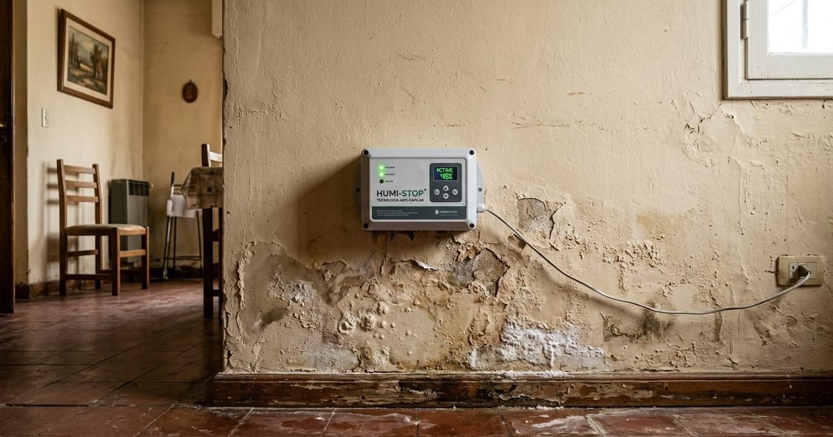 Humedad en las paredes: el truco electromagnético que promete secarlas sin romper nada