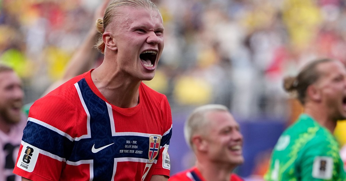 Haaland y Nyland: los héroes de Noruega en la histórica victoria ante Brasil
