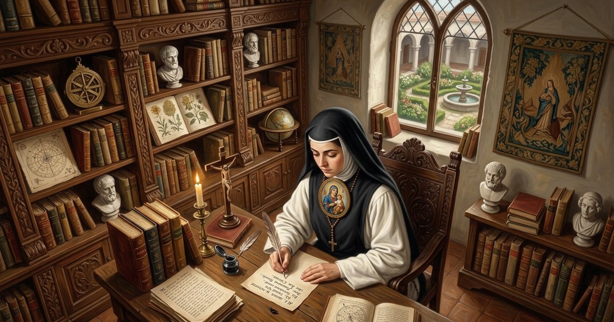 Sor Juana: la monja que respondió a la Iglesia sin decir una sola palabra fuera de lugar