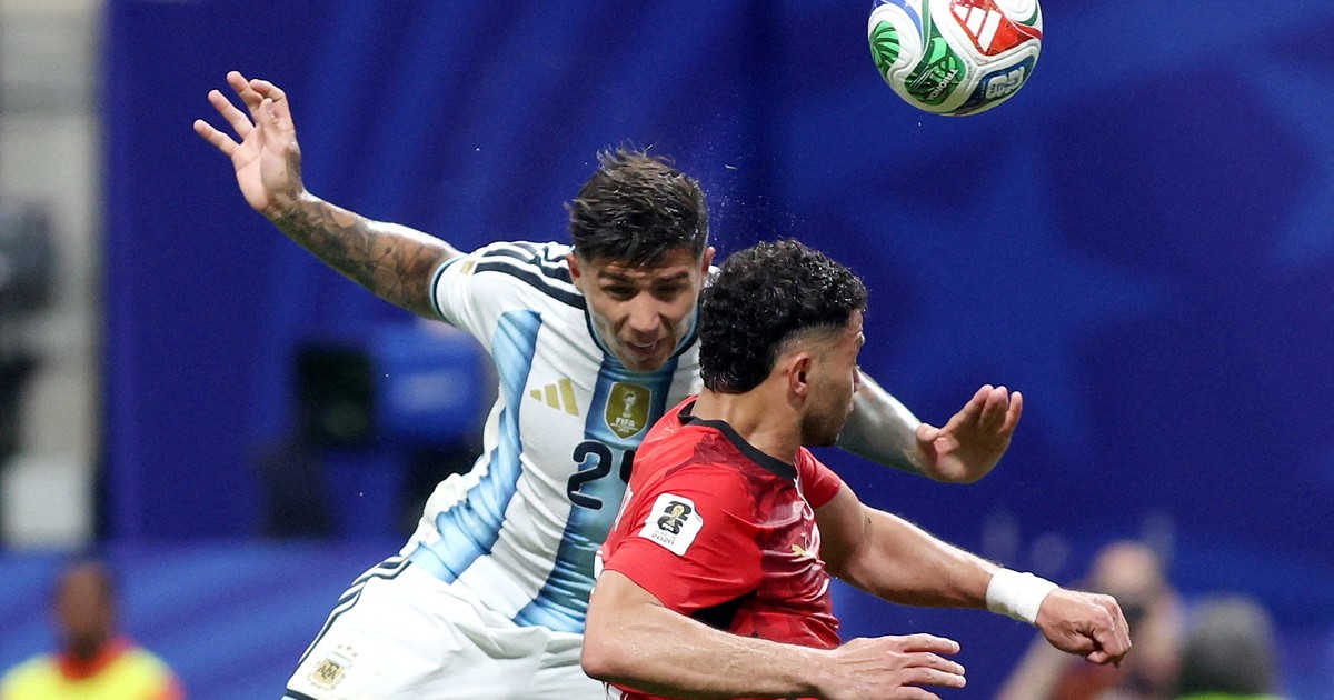 Enzo Fernández marcó el gol 3.000 en la historia de los Mundiales