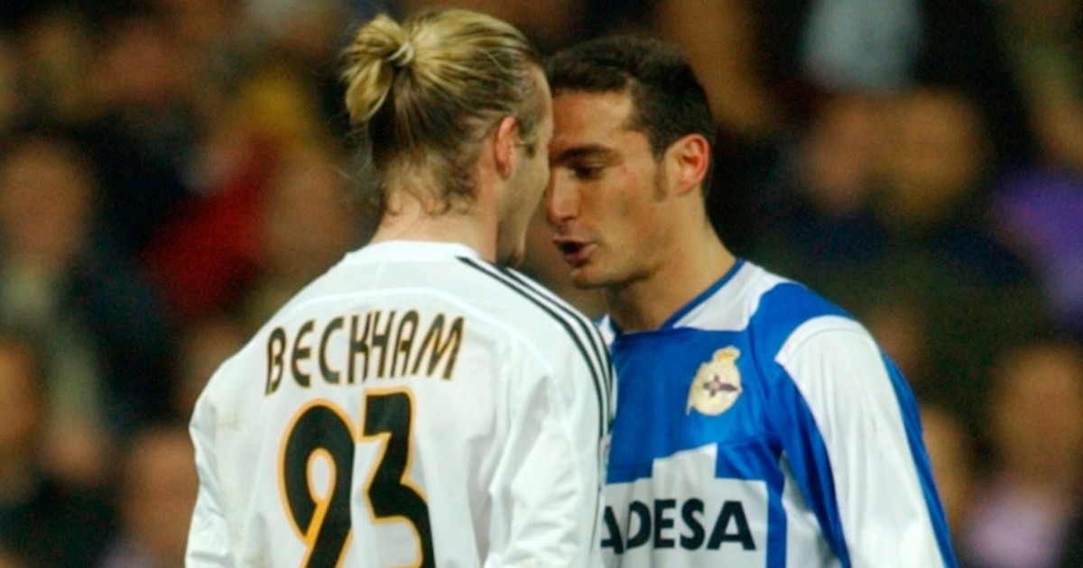 Scaloni y Beckham: aquella pelea que el DT recordó antes del duelo contra Inglaterra